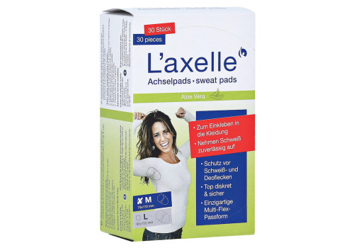 LAXELLE Achselpads mit Aloe Vera Gr.M – PZN 102427 (PZN 102427)