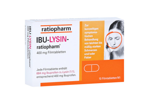 IBU-LYSIN-ratiopharm 400mg – PZN 16197861 (PZN 16197861)