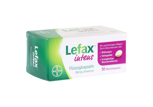 Lefax Intens Flüssigkapseln 250 mg Simeticon – PZN 10537853 (PZN 10537853)