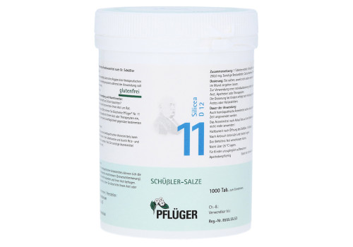 BIOCHEMIE Pflüger 11 Silicea D 12 Tabletten – PZN 6320065 (PZN 6320065)