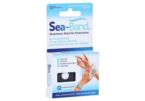 Sea-band Akupressurband für Erwachsene – PZN 4847259 (PZN 4847259)