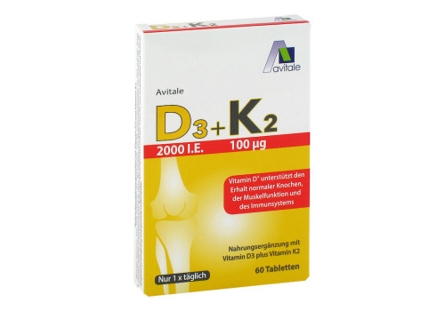 Vitamin D3+K2 2000 I.E. – PZN 15434595 (PZN 15434595)