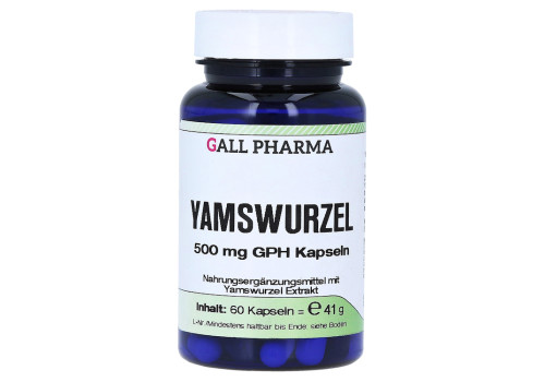 YAMSWURZEL 500 mg GPH Kapseln – PZN 3378294 (PZN 3378294)