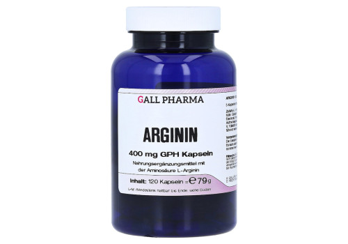 Arginin 400 mg GPH Kapseln – PZN 7147485 (PZN 7147485)