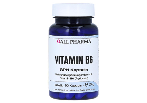 VITAMIN B6 GPH Kapseln – PZN 2552502 (PZN 2552502)