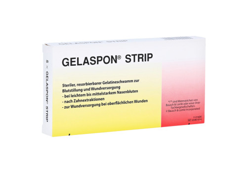 Gelaspon Strip 4x1x1 cm Streifen – PZN 116211 (PZN 116211)