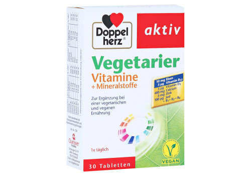 Doppelherz aktiv Vegetarier Vitamine + Mineralstoffe – PZN 10177082 (PZN 10177082)