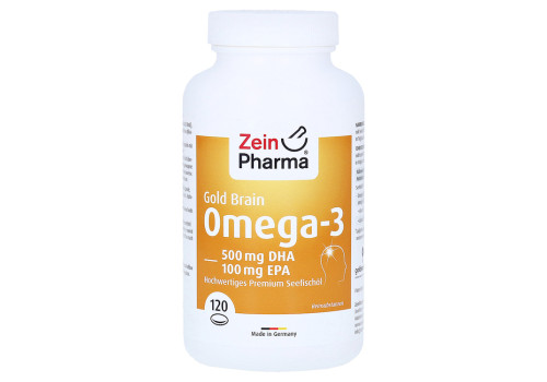 Omega-3 Gold Gehirn DHA 500mg/EPA 100mg – PZN 11235574 (PZN 11235574)