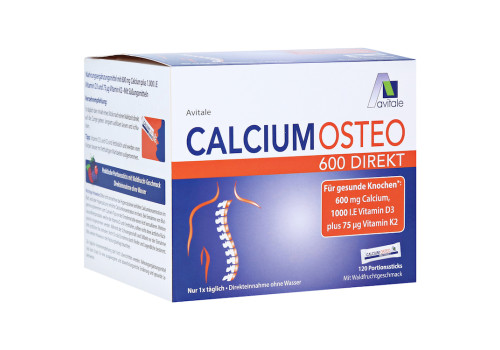 CALCIUM OSTEO 600 Direkt Portionssticks – PZN 16605722 (PZN 16605722)