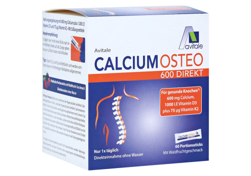 CALCIUM OSTEO 600 Direkt Portionssticks – PZN 16508597 (PZN 16508597)