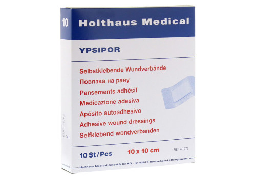 Wundverband Ypsipor Steril 10x10 cm – PZN 6337025 (PZN 6337025)