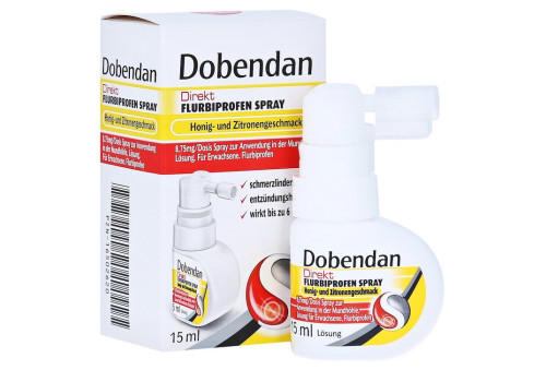 Dobendan Direkt Flurbiprofen Spray Honig/Zitro. 8,75mg/Dosis – PZN 16502620 (PZN 16502620)