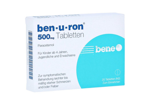 Ben-u-ron 500mg – PZN 116694 (PZN 116694)