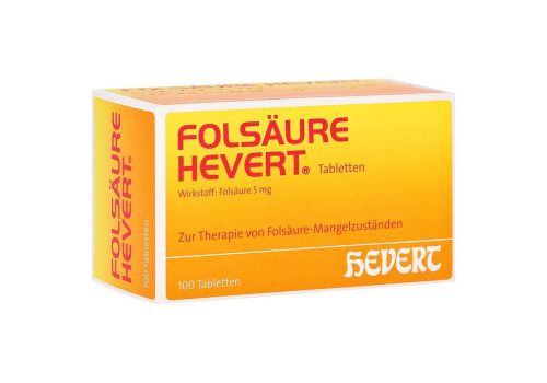 Folsäure-Hevert – PZN 3477352 (PZN 3477352)