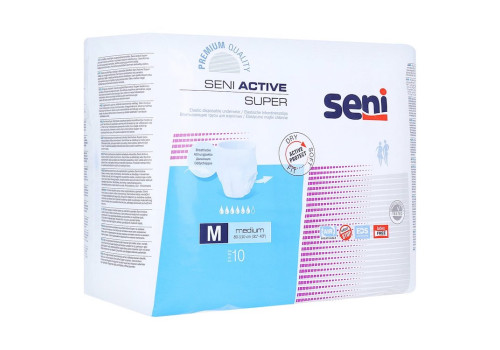 SENI Active Super Inkontinenzslip Einmal M – PZN 13475822 (PZN 13475822)