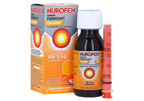 Nurofen Junior Fiebersaft Orange 2% – PZN 6789419 (PZN 6789419)