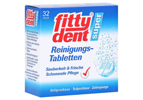 FITTYDENT super Reinigungstabletten – PZN 3467796 (PZN 3467796)