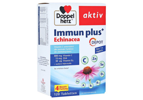 DOPPELHERZ Immun plus Echinacea Depot Tabletten – PZN 16708379 (PZN 16708379)