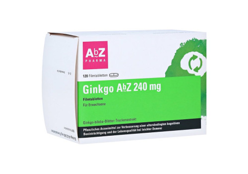 Ginkgo AbZ 240mg – PZN 14164745 (PZN 14164745)