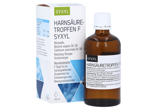 HARNSÄURETROPFEN F Syxyl Lösung – PZN 254321 (PZN 254321)