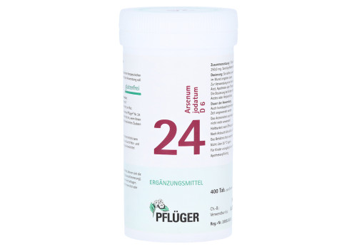 BIOCHEMIE Pflüger 24 Arsenum jodatum D 6 Tabletten – PZN 6323098 (PZN 6323098)