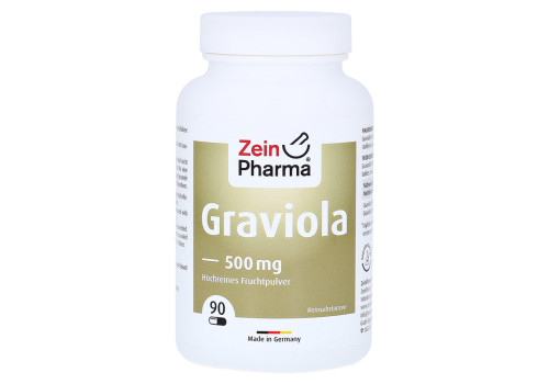 GRAVIOLA KAPSELN 500 mg/Kap.reines Blattpulv.Peru – PZN 10326004 (PZN 10326004)