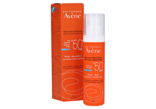 Avène Sunsitive Sonnenfluid SPF 50+ ohne Duftstoffe – PZN 13168244 (PZN 13168244)