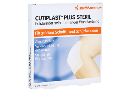 CUTIPLAST Plus steril 7,8x10 cm Verband – PZN 9732644 (PZN 9732644)