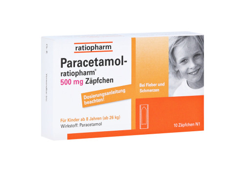 Paracetamol-ratiopharm 500mg – PZN 3953605 (PZN 3953605)