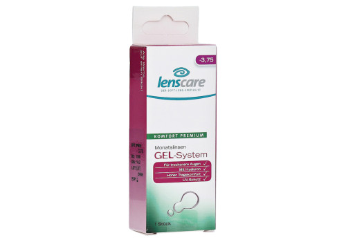 LENSCARE GEL-System Monatslinse -3,75 dpt – PZN 9442952 (PZN 9442952)