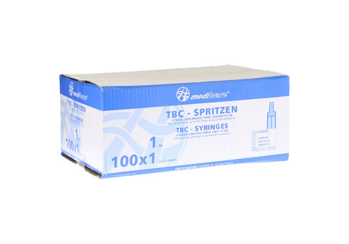 TUBERKULINSPRITZE 1 ml ohne Kanüle – PZN 9108408 (PZN 9108408)