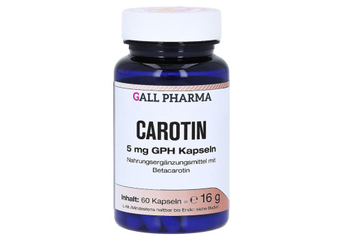 CAROTIN 5 mg GPH Kapseln – PZN 9073667 (PZN 9073667)