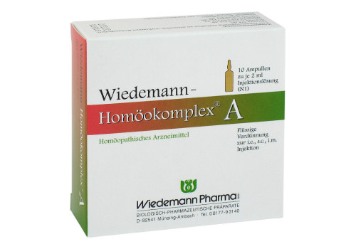 WIEDEMANN Homöokomplex A Ampullen – PZN 507207 (PZN 507207)