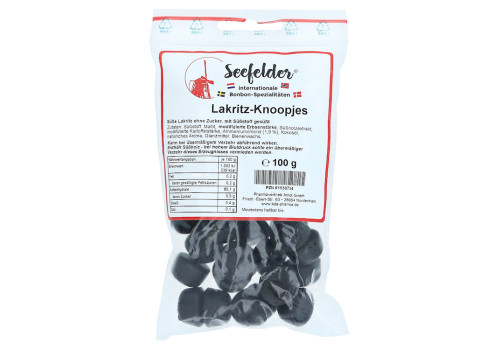 Seefelder Lakritz-Knoopjes zuckerfrei – PZN 1530734 (PZN 1530734)