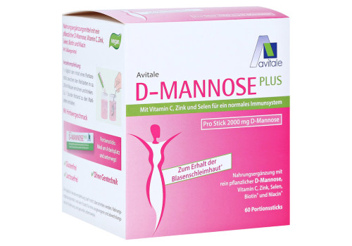 D-MANNOSE PLUS 2000 mg Sticks m.Vit.u.Mineralstof. – PZN 16319502 (PZN 16319502)