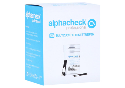 ALPHACHECK professional Blutzuckerteststreifen – PZN 16026881 (PZN 16026881)