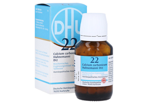 BIOCHEMIE DHU 22 Calcium carbonicum D 12 Tabletten – PZN 2581722 (PZN 2581722)