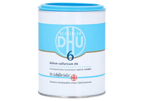 BIOCHEMIE DHU 6 Kalium sulfuricum D 6 Tabletten – PZN 274281 (PZN 274281)