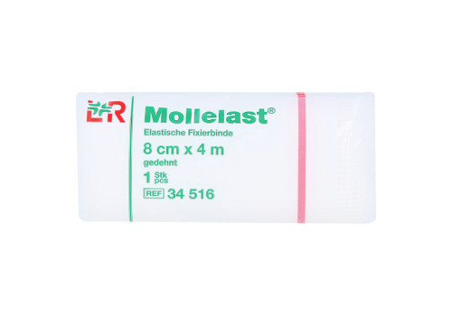 MOLLELAST Binden 8 cmx4 m weiß – PZN 4781508 (PZN 4781508)