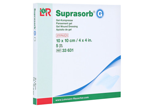 SUPRASORB G Gelkompresse 10x10 cm – PZN 11267841 (PZN 11267841)