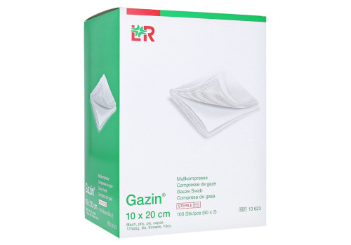 GAZIN Mullkomp.10x20 cm steril 8fach – PZN 3449077 (PZN 3449077)