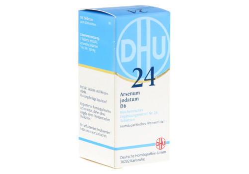 BIOCHEMIE DHU 24 Arsenum jodatum D 6 Tabletten – PZN 1196471 (PZN 1196471)