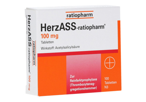 HerzASS-ratiopharm 100mg – PZN 4561936 (PZN 4561936)