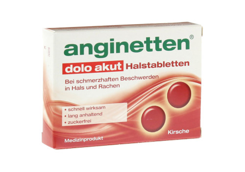 ANGINETTEN dolo akut Halstabletten – PZN 8628092 (PZN 8628092)