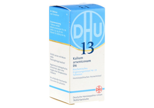 BIOCHEMIE DHU 13 Kalium arsenicosum D 6 Tabletten – PZN 274921 (PZN 274921)