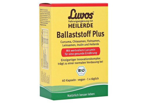 LUVOS Heilerde Bio Ballaststoff Plus Kapseln – PZN 13780778 (PZN 13780778)