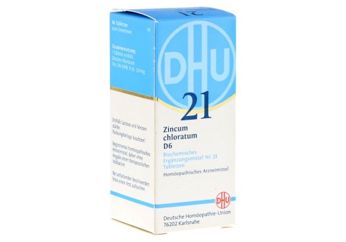 BIOCHEMIE DHU 21 Zincum chloratum D 6 Tabletten – PZN 1196270 (PZN 1196270)