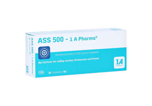 ASS 500-1A Pharma – PZN 8612429 (PZN 8612429)