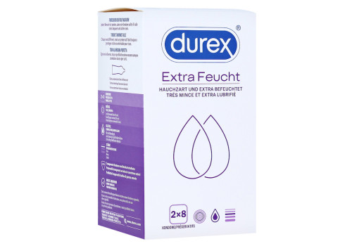 DUREX extra feucht Kondome Doppelpack – PZN 16751777 (PZN 16751777)