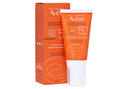 Avène Sunsitive Sonnencreme SPF 50+ getönt – PZN 7388088 (PZN 7388088)